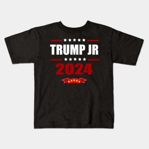 trump jr 2024 Kids T-Shirt by RedLineStore